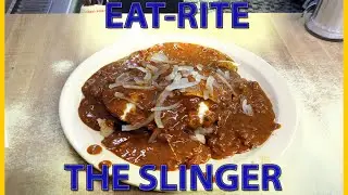 EAT-RITE diner - The Slinger!  Greasy Spoon - St. Louis Landmark on Route 66