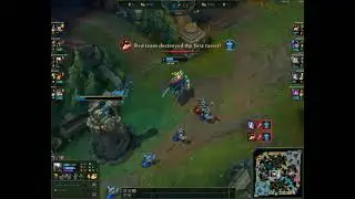 Janna vs Pantheon | Midlane Outplay