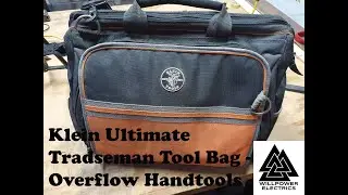 Australian Electrician's Klein Ultimate Pro Toolbag Loadout For Essential - But Not Everyday - Tools