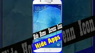 How To Hide Phone Home Screen Icon | Android phone Tricks | Sri Tech Solution