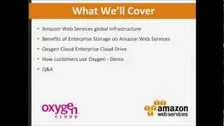 AWS Partner Webinar:Discover Smart Solutions for Enterprise Cloud Storage on Amazon Web Services