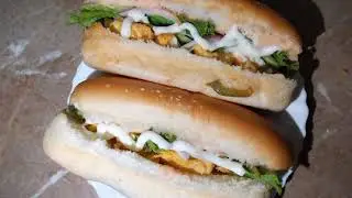 how to make Subway sandwich | subway sandwich recipe | easy peasy Subway sandwich recipe🌭