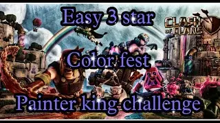 New event 3 Star 🌟 easily strategy | Color fest - Painter King challenge| #new #newevent #color_fest