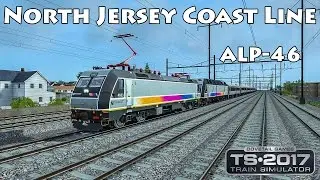 North Jersey Coast Line - ALP-46 NJ TRANSIT | Changing the Fuse ►Train Simulator 2017