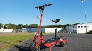 Rull.se demonstrerar El-scooter 1600W, borstl&ouml;s