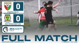 Cassina Calcio - BMS Tritium Next Gen 0-0 | Full Match | Prima Categoria 2025/26