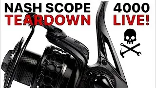 NASH SCOPE 4000 TEARDOWN LIVE! - 2 ROKY POUŽÍVANÝ NAVIJÁK - Jak vypadá uvnitř? FISHING TACKLE TEST