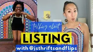 Listing on Poshmark, eBay, and Mercari: Chatting With @JsThriftsAndFlips