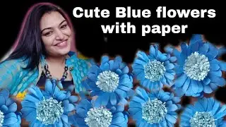 Paper flower for decoration or handmade crafts or Jewellery | baby shower craft & gift decoration