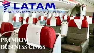 LATAM LAN Premium Business Class Boeing 787-9 Dreamliner Sydney to Auckland Review
