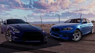 Nissan GT-R vs Bmw M5 Competition (F10) | Apex Racing
