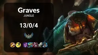 Graves vs Gragas JUNGLE - KR CHALLENGER Patch 14.22