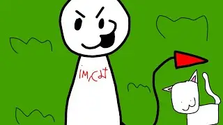 Jugando con la skin de d&eacute;vil cat para evil character (perd&oacute;n si bajaba el volumen a cada rato xd)