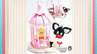 Caneta: Frajola e piupiu 🐱🐤