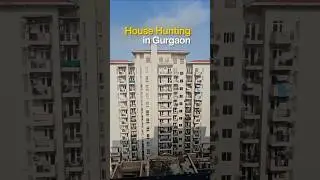 30 year old corporate mazdoor house hunting in Gurugram #dayinthelife #househunting