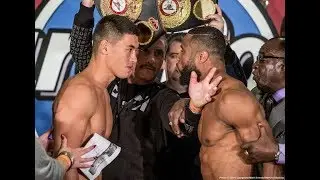 Official Weigh-in: Dmitry Bivol 174.4 vs. Jean Pascal 174.6