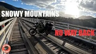 I Got Stuck SOLO | Australian High Country | KLR650