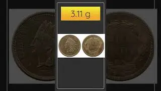 how much does a penny weigh? #shorts