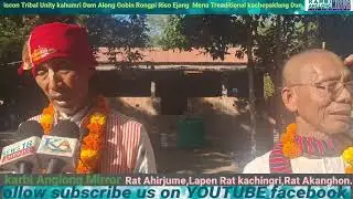 Iscon Tribal Unity Atum kahumri Dam Gobin Rongpi Ariso Ejang  pen karbi Treaditional chepaklang dun.