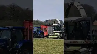 That time of the year already #farming #farmlife #farminguk #silage2023 #haytime #newholland