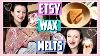 Blended With Love ♡ Etsy Vendor Wax Melt Unboxing + Reviews!