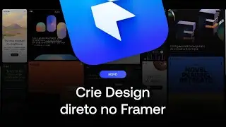 ADEUS FIGMA! Crie DESIGN direto no FRAMER (Update Design Pages)