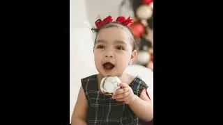 1st Birthday Cake Smash during Christmas Season