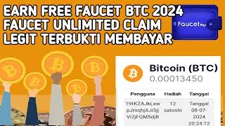 Free faucet crypto unlimited claim 2024 faucet bitcoin (@AHRcrypto )