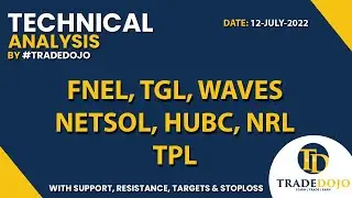 Psx Today - FNEL | TGL | WAVES | NETSOL | HUBC | NRL | TPL - Technical Analysis by @TradeDojo