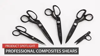Professional Composites Shears, Scissors for Carbon Fibre and Kevlar - Product Spotlight