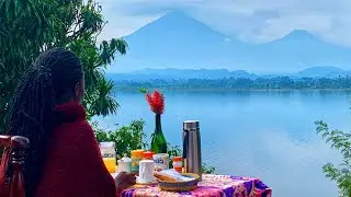 Beautiful resort on Lake Mutanda in Kisoro.