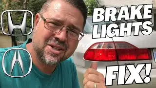 Стоп-сигналы Honda/Acura не выключаются? Легко исправить за считанные минуты!