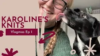Vlogmas 2021 Episode 1 // Fayla, yarn stash and house peeks