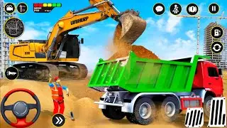 Real City Construction Simulator | Heavy JCB Excavator Construction Games 2026 | Android GamePlay