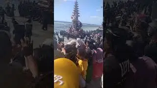 Incredible experience of a local community funeral ceremony one in 6 years!Nusa Penida, Indonesia.