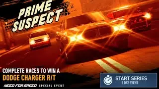 NFS No Limits: Prime Suspect - Dodge Charger RT Special Event
