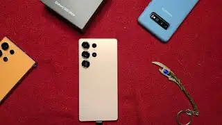 SPECIAL COLOR PINK GOLD SAMSUNG GALAXY S25 ULTRA UNBOXING AND PREVIEW INDIAN RETAIL UNIT GOLD