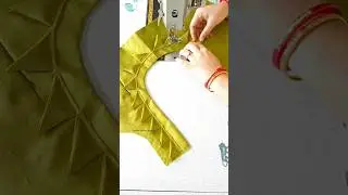 Latest model blouse back design cutting and stitching full tutorial #backdesign #shorts