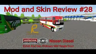 Mod and Skin Review #28 New RL Transport Corp. SR Nissan Diesel Exfoh 2nd Gen Ordinary Mid SD