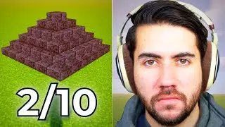 Rating Loverfella's Minecraft Builds On His Own Server!