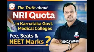 Karnataka NRI Quota 2026 | Govt MBBS Seats & NEET Eligibility