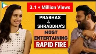 BLOCKBUSTER: Prabhas & Shraddha's MOST ENTERTAINING Rapid Fire | Aamir | SRK | Varun | Saaho