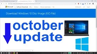 Download windows 10 iso October update - DLS