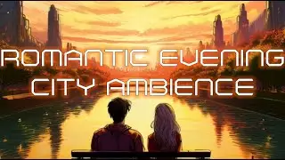 Sunset by the Canal | FUTURISTIC AMBIENT MUSIC for that romantic evening