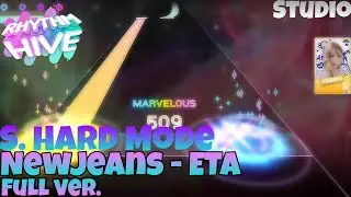 [Rhythm Hive] NewJeans - ETA (full ver.) - SUPER HARD MODE - Studio - ALL EXCELLENT