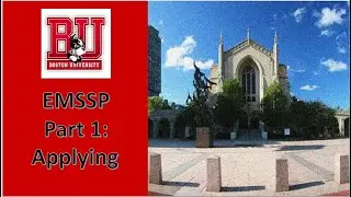EMSSP Part 1: Applying