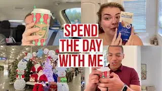 STARBUCKS HOLIDAY DRINKS + TRYING TO GET PREGNANT! | VLOG