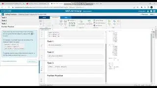 Janset Reyyan Güser, Kmyo Bp, Yapay Zeka, Matlab Onramp L7: fonksiyonlar