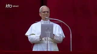 Regina Caeli du 11 mai 2025 || Première allocution publique du pape Léon XIV depuis l'Habemus papam