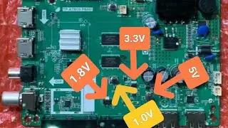 TP.ATM30.PB801 STANDBY PROBLEM NO INDICATOR LIGHT REPAIR AND VOLTAGE DETAILS